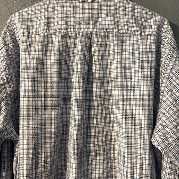 Tommy Hilfiger Plaid‎ Button Down Shirt Men’s XL Blue/Pink/White Chest Pocket - Picture 8 of 8